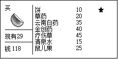 平安镇一带药店的柜台画面