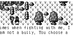 Zhu Chongba：Haha.. Fight with me, you failed most of the times when fighting with me. I am not a bully. You choose a way. Zheng Ming：You are just so so. I have been the winner, aren't I? I catch birds today. Zhu Chongba：OK. You should get five birds at least, otherwise you will fail. Zheng Ming：Five birds, it's a small case. You can just waiting here for my good news.