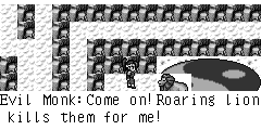 Evil Monk：Come on!Roaring lion kills them for me!
