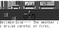 Bellman：Ding…… The weather is dry,be careful of fires.
