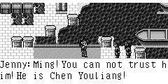 Jenny：Ming!You can not trust him!He is Chen Youliang! Chen Youliang：I am angry now.Quick! Zheng Ming：Ok… Zhu Yuanzhang：Chen Youliang!It is the end of your life!