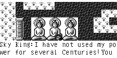 Sky King：I have not used my power for several Centuries!You will be the first!
