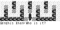 Genghis Khan：Who is it? Zheng Ming：This is Zheng Ming!I sorry to interrupt your … Genghis Khan：You are Zheng Ming?The ancestor of Zheng Chenggong? Zheng Ming：Who is Zheng Chenggong?I am single now,how can I get a …… Genghis Khan：I can not speak out the nature's secret......