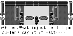 officer：What injustice did you suffer? Say it in fact…… Zheng Ming：I lived in Hundred village. All the people in Hundred village were killed by the robbers in one day…… Officer：But why are you still alive? Zheng Ming：…… Officer：Seize them! Zheng Ming：I get it! You are the accessary!