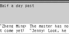 "Zheng Ming: The master has not come yet! "Jenny: Look, he is coming.