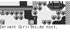 Servant Girl：Yes,my host. Lady：Support me back to the inside house.