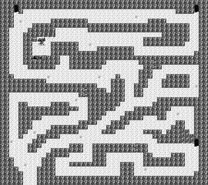 MAP_021 [神秘洞 · 第二枚神刀] 全图
