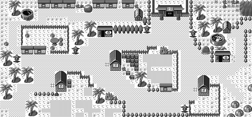 MAP_011 [大风村 · 村落全景] 全图